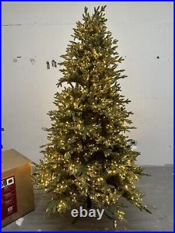 7.5' Pre-Lit Micro LED Artificial Christmas Tree 1850 LED Lights NO Remote