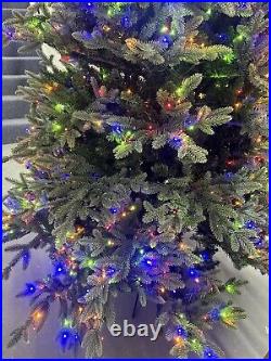 7.5' Pre-Lit Micro LED Artificial Christmas Tree 1850 LED Lights NO Remote