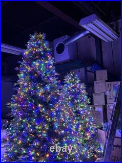 7.5' Pre-Lit Radiant Micro LED Twinkle Artificial Christmas Tree TG76P4826DD7