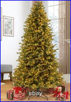 7.5' Pre-Lit Radiant Micro LED Twinkle Artificial Christmas Tree TG76P4826DD7