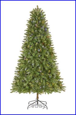 7.5' Pre-lit Fenwick Pine Artificial Tree 750 Led Color Changing Micro Dot Light