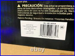 7.5' Pre-lit Radiant Micro LED Color White Twinkle Artificial Christmas Tree 7.5