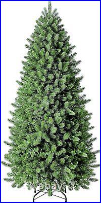 7.5 ft Artificial Christmas Tree, Remote-Controlled Color-Changing LED Lights