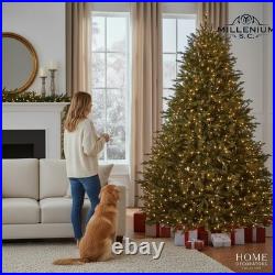 7.5 ft. Eastcastle Balsam Fir LED Pre-Lit Artificial Christmas Tree-1,200 Lights