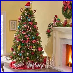 7.5-ft Mixed Spruce Hinged Artificial Christmas Tree (Ornaments not Included)