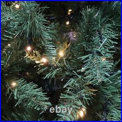 7.5 ft Pre-Lit Artificial Christmas Tree with LED Lights & 1346 Branch Tip US