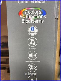 7.5 ft Pre-Lit Boone Spruce Artificial Christmas Tree with 7 Color Music Lightshow