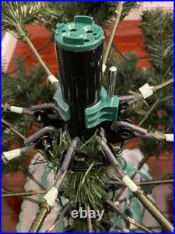 7.5 ft Pre-Lit Boone Spruce Artificial Christmas Tree with 7 Color Music Lightshow