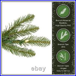 7.5 ft. Pre-Lit Dunhill Fir Tree with Dual Color LED Lights National Tree Co