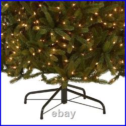 7.5 ft. Pre-Lit Grande Fir Medium Tree with Clear Lights, Plug-In