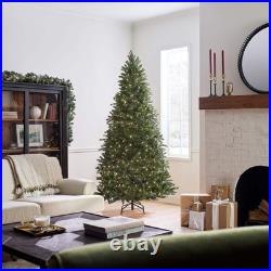 7.5 ft. Pre-Lit Grande Fir Medium Tree with Clear Lights, Plug-In