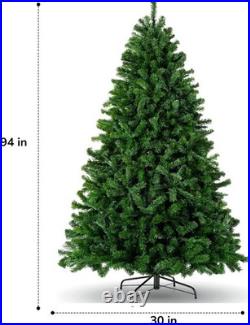 7.5 ft Pre-Lit LED Fir Christmas Tree Prelit with 400 ct