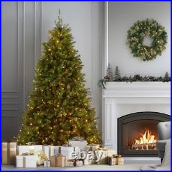 7.5 ft Pre-Lit LED Grand Duchess Balsam Fir Christmas Tree? Free Shipping