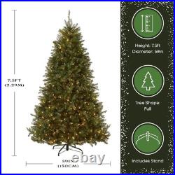7.5 ft Pre-Lit LED Grand Duchess Balsam Fir Christmas Tree? Free Shipping
