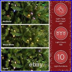 7.5 ft Pre-Lit LED Grand Duchess Balsam Fir Christmas Tree? Free Shipping