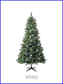 7.5 ft Pre-Lit Liberty Cashmere Pine Christmas Tree with 300 Color-Changing LED 7.5 ft Pre-Lit Liberty Cashmere Pine Christmas Tree with 300 Color-Changing LED