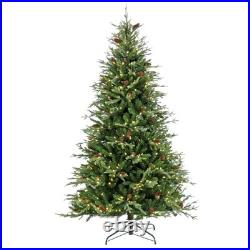 7.5 ft. Pre-Lit Skykomish Pine Tree with LED Lights, Plug-In