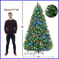 7.5 inch Prelit Christmas Tree withLED Lights & Stand for Holiday Decor 7.5 inch Prelit Christmas Tree withLED Lights & Stand for Holiday Decor