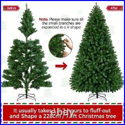7.5 inch Prelit Christmas Tree withLED Lights & Stand for Holiday Decor 7.5 inch Prelit Christmas Tree withLED Lights & Stand for Holiday Decor
