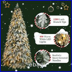 7.5ft Christmas Tree Decorated Trees with 400 LED Lights 7.5ft Christmas Tree Decorated Trees with 400 LED Lights