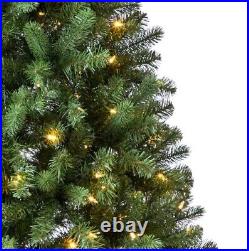 7.5ft. Pre-Lit Whistler Pine Artificial Christmas Tree, Color Changing LED Light