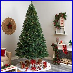 7.9FT Christmas Tree Stand Indoor&Outdoor Holiday Season &Led Lights Decorations