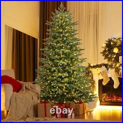 7 FT Artificial Christmas Tree with 3156 Lush PVC & PE Tips 400 LED Lights 7 FT Artificial Christmas Tree with 3156 Lush PVC & PE Tips 400 LED Lights