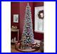 7_Flocked_Artificial_Pencil_Tree_Pre_Lit_Multi_Color_Christmas_Tree_Lights_01_axst