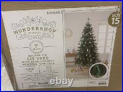 7 Foot Pre-lit Artificial Christmas Tree Balsam Fir with 350 Clear Lights 1815