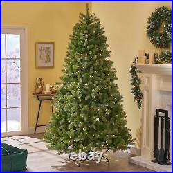 7-Ft Mixed Spruce Hinged Artificial Christmas Tree (Ornaments not Included)