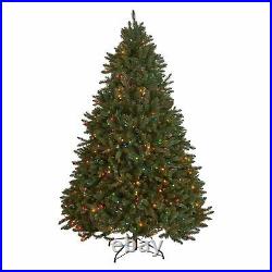 7-foot Norway Spruce Pre-Lit or Unlit Hinged Artificial Christmas Tree