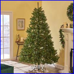 7-ft Fraser Fir Hinged Artificial Christmas Tree (Ornaments not Included)