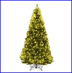 7 ft. Pre-Lit Artificial Christmas Tree with 500 LED Lights 7 ft. Pre-Lit Artificial Christmas Tree with 500 LED Lights