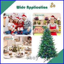 7ft Pre-Lit Christmas Tree Decoration Multicolor Lights App Control with 15 Modes