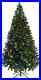 7ft_Pre_Lit_Spruce_Christmas_Dcoration_Green_Tree_With_300_LED_MultiColour_Light_01_eli