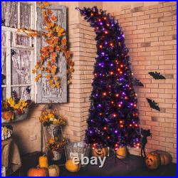 7ft Wizard Hat Shape Christmas Tree PVC Material 1050 Branches 400 Lights