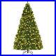 8Ft_Pre_Lit_Hinged_PVC_Artificial_Christmas_Tree_with_430_LED_Lights_Stand_Green_01_qbo