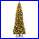 8_FT_Pre_Lit_Christmas_Tree_Slim_Pencil_Hinged_with_420_Lights_1168_Branch_Tips_01_sztl