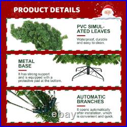 9Ft Whimsical Christmas Tree, Bendable Pre-Lit Christmas Trees with 550LED Lights