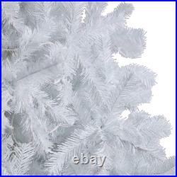 9Ft. White Artificial Christmas Tree with 1860 Bendable Branches and 650 LED Lig
