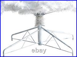 9Ft. White Artificial Christmas Tree with 1860 Bendable Branches and 650 LED Lig