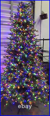 9 Ft Artificial Christmas Tree 2700 Radiant Micro LED Lights Pre-Lit Aspen
