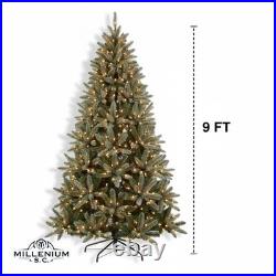9 Ft. Jackson Noble Fir LED Pre-Lit Artificial Christmas Tree T24