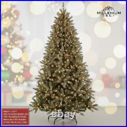 9 Ft. Jackson Noble Fir LED Pre-Lit Artificial Christmas Tree T24