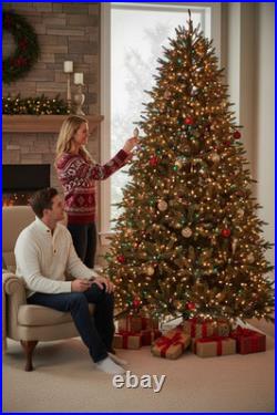 9 Ft. Jackson Noble Fir LED Pre-Lit Artificial Christmas Tree T24