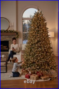 9 Ft. Jackson Noble Fir LED Pre-Lit Artificial Christmas Tree T24