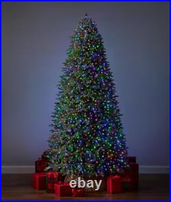 9 ft Jackson Noble Fir LED Pre-Lit Artificial Christmas Tree T24