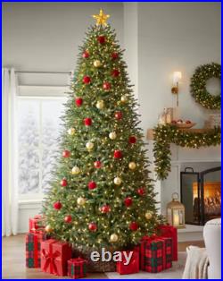 9 ft Jackson Noble Fir LED Pre-Lit Artificial Christmas Tree T24