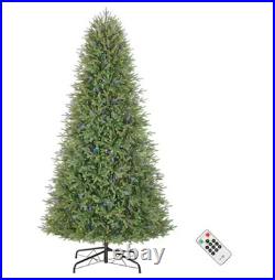 9 ft Jackson Noble Fir LED Pre-Lit Artificial Christmas Tree T24