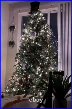 9 ft. Pre-Lit Christmas Tree with Clear Lights, NEW IN BOX, READ DESCRIPTION